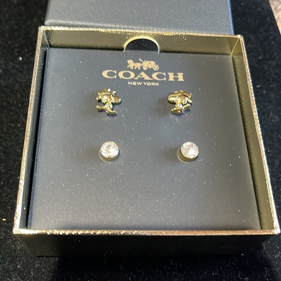 Coach X Peanuts Woodstock Stud Earring Set - Picture 3 of 6